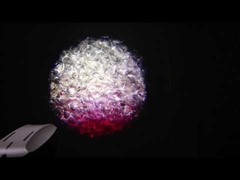 Proyektor Gobo Luar Ruangan LED Bergerak Efek Air IP65