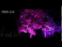 Lampu Panggung LED Par Can 4 In 1 IP65 untuk Pertunjukan Acara