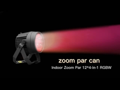 Indoor 16*10W 4 In1 RGBW LED stage lighting Zoom 5-60 derajat Par Light