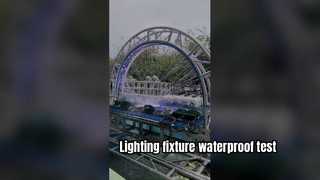 Uji kedap air perlengkapan pencahayaan