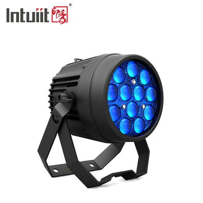 240V Indoor Led Zoom Par 12 * 10w 4 In 1 RGBW Wide Zoom 5-60 Derajat Lampu Panggung Festival