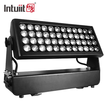 IP65 Led Flood Light 48PCS 10W RGBW 4 In1 LED Outdoor City Color Wasll Washer Untuk Acara Garden Park Hotel