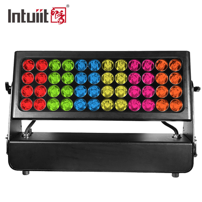 High Brightness Outdoor Led Wall Washer 48 * 40W RGBW Led City Color Led Wash Architecture Light
