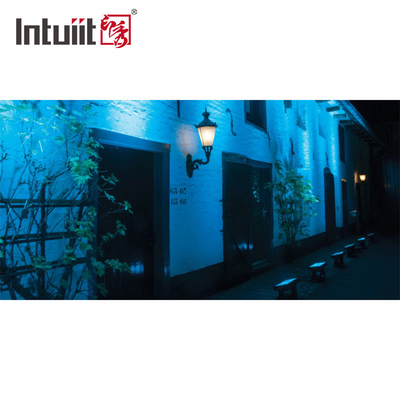 40x10w IP65 Outdoor LED Lanskap Banjir Lampu Dekorasi Bangunan DMX City Color LED Wash Lights