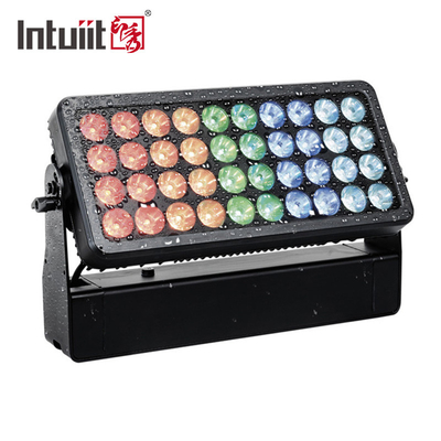 IP65 LED Stage Light 40x10w Wall Washer Flood Lights Untuk Efek Cuci Bangunan
