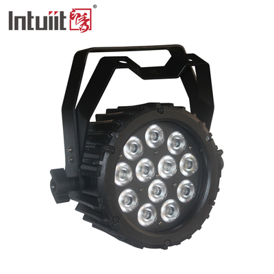 6CH Par Dapat Mencuci Lampu Panggung LED 12 * 3W RGBW 4 In 1 Lampu Par LED Untuk Disko Pesta Pernikahan