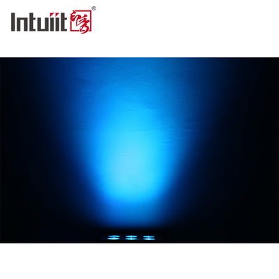 6x5W RGBW LED Stage Flood Lights Pencahayaan Arsitektur Tahan Air Kontrol Dmx