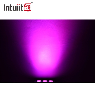 6x5W RGBW LED Stage Flood Lights Pencahayaan Arsitektur Tahan Air Kontrol Dmx