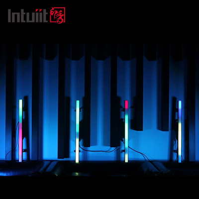 224 * 0.2W RGB 3 In 1 Indoor DJ Linear Light Bar Untuk Panggung Pernikahan Fasad