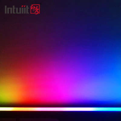 224 * 0.2W RGB 3 In 1 Indoor DJ Linear Light Bar Untuk Panggung Pernikahan Fasad