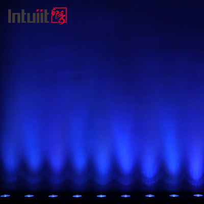 12x2W Indoor DJ Linear LED Light Bar DMX Control Wall Washer Lamp Untuk Konser