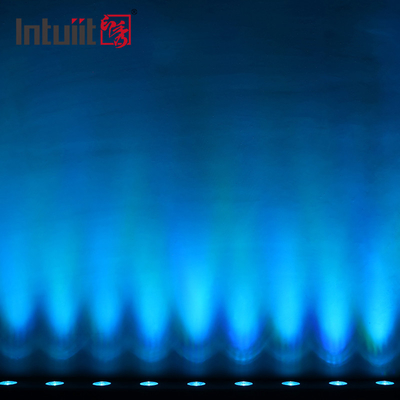 12x2W Indoor DJ Linear Light Bar DMX Control LED Wall Washer Untuk Konser Acara Fasad Pernikahan