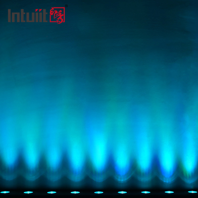 Wireless DMX LED Wash Bar 12x2w RGBW 4 In 1 LED Wall Washer Light Dekorasi Pernikahan