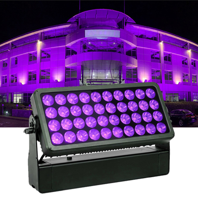 IP65 LED Stage Light 40x10w Wall Washer Flood Lights Untuk Efek Cuci Bangunan