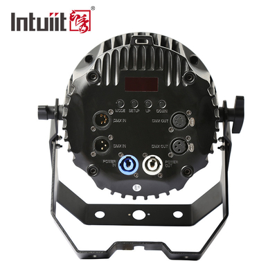 Indoor 12x10w Rgbw LED Par Can Stage Light Ip65 Dj Led Zoom Par Light 5 - 60 Derajat