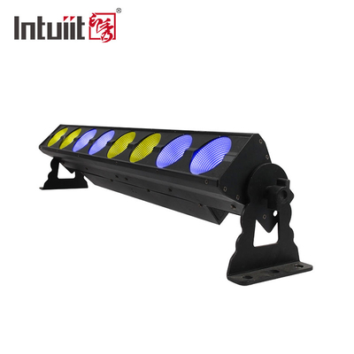 120W 8*15W Wall Washer Light Tri - In - 1 Pencampuran Warna RGB LED COB Pixel Bar