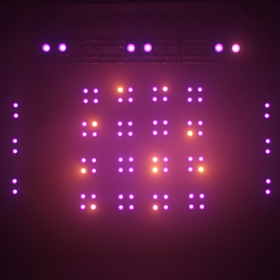 4 Mata Led Blinder Light 4x90W RGB 3 In 1 Matrix Blinder Party Dj Disco Lampu panggung