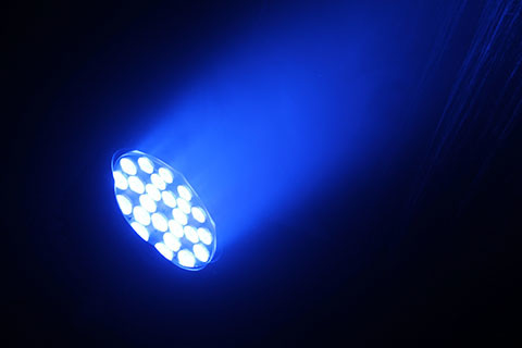 82W LED Par stage light dengan 24*Tri-3W untuk output lumen tinggi dan pencahayaan terang