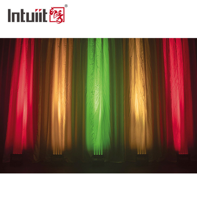 Waterproof Battery Powered City Color Wash Lighting Proyektor 8X15W RGBW LED DMX512 Kontrol lampu panggung led