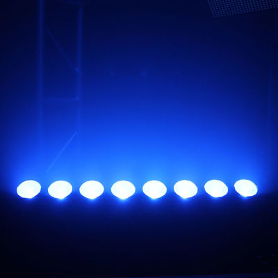 8*15W RGB 3in1 Indoor COB Pixel Light Bar DMX Control LED Wall Washer untuk Fasad Pernikahan Acara Konser Pencahayaan Panggung