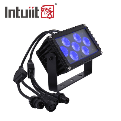 7x3W IP66 Lampu banjir LED luar menggunakan LED Luar ruangan 25 derajat sudut Arsitektur Proyeksi Lampu banjir Fasad Lampu