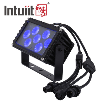 7x3W IP66 Lampu banjir LED luar menggunakan LED Luar ruangan 25 derajat sudut Arsitektur Proyeksi Lampu banjir Fasad Lampu