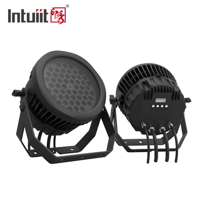 Par54 RGBW RGBW 4in1 dmx512 kontrol dj lampu panggung led par cahaya 54*3w