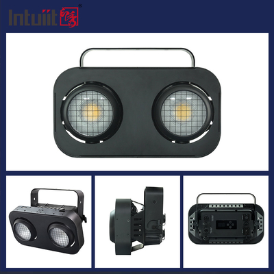 2 Mata 2*90W Dmx512 Kontrol Splicing Cob Penonton Blinder Effect Lampu panggung