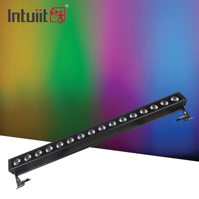 16*5W Led Pixel Bar 4 In 1 COB Led Lampu Pencuci Dinding RGBW LED Kontrol Individu Bar Pencuci