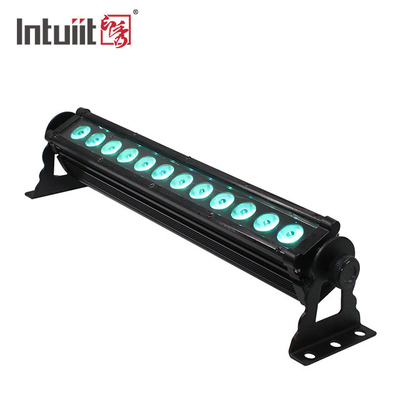 Suara aktif dmx 0,5 Meter 12pcs 3W 3in1 rgb dipimpin lampu bar dinding cuci bar lampu profesional led dinding cuci lampu