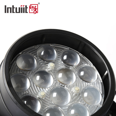 Aluminium Alloy Led Par 12x10W RGBW 4in1 Dmx 512 Cahaya DJ Wash Light