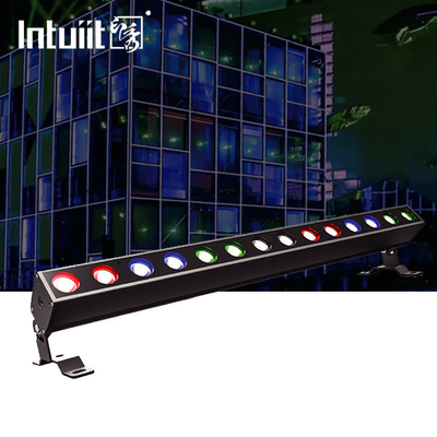 3000K RGBW 4-in-1 Stage Dj Lights Bar Led Wash Light untuk pesta gereja pernikahan