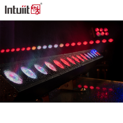 15*10Watt Bangunan Luar IP65 Waterproof Tough Bar Pixel DMX512 RGBWA-UV 6IN1 LED Wall Washer Light