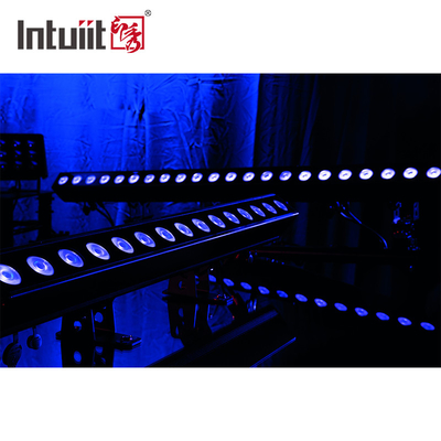 15*10Watt Bangunan Luar IP65 Waterproof Tough Bar Pixel DMX512 RGBWA-UV 6IN1 LED Wall Washer Light