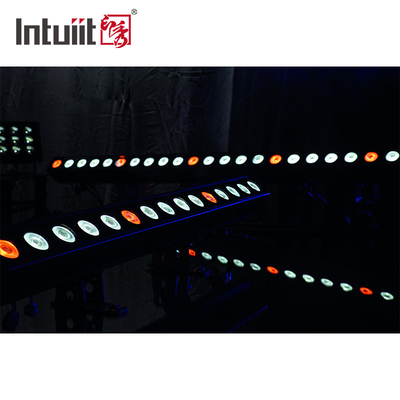 15*10Watt Bangunan Luar IP65 Waterproof Tough Bar Pixel DMX512 RGBWA-UV 6IN1 LED Wall Washer Light
