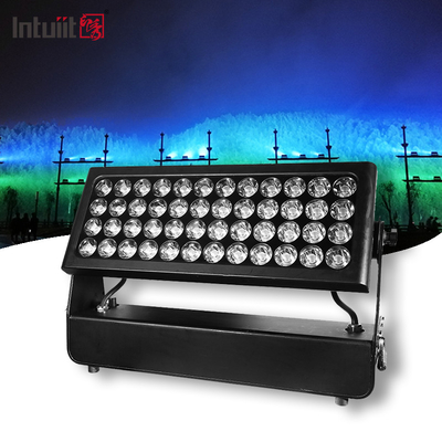 IP65 DMX Lampu Pembersih Tahap Luar 1500W RGBW 4IN1 Warna Kota LED Lampu Pembersih Dinding