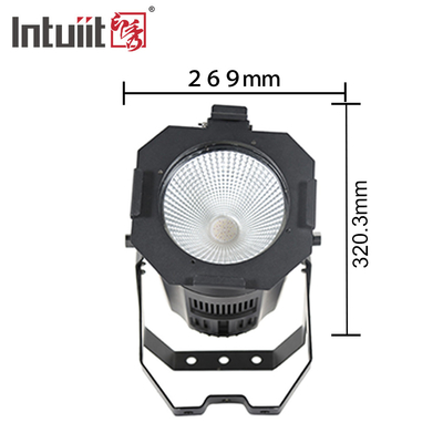 200W COB LED Par Light Cool White 4 in 1 Strobe Light DMX Control DJ Disco Peralatan Pencahayaan panggung
