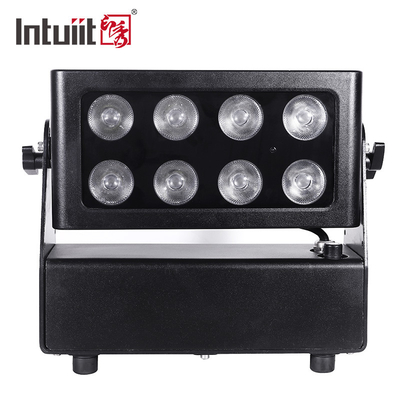 Lampu warna kota 8*15W RGBW 4in1 ip65 tahan air bangunan tinggi lampu pencucian dinding LED lampu warna kota