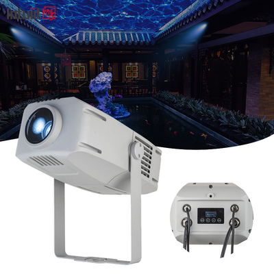 Waterproof IP65 400w Gobo Projector Light Custom Logo Rotating Gobo Light Untuk Koridor Tangga Bangunan Lampu Iklan