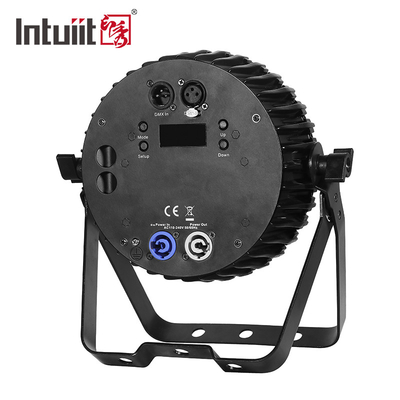 122W LED Party Light Laser DJ Disco KTV Par Lamp DMX 512 Strobe Lighting Effect Cound diaktifkan Untuk Natal Bar Club W