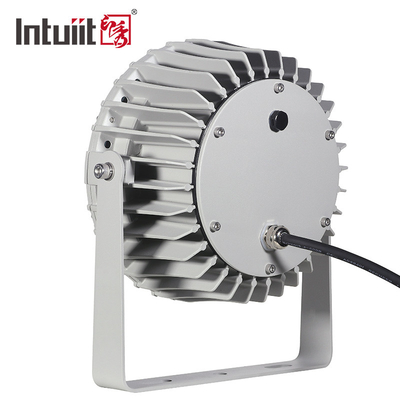 72w RGBW DMX512 Waterproof Led Flood Light Eksterior Landscape Garden Round Stage Par Light