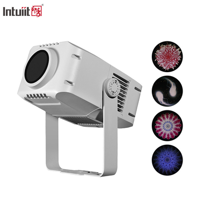 Proyektor Gobo Outdoor 100W Waterproof Iklan Logo Disesuaikan Warna penuh LED Proyektor Logo Waterproof
