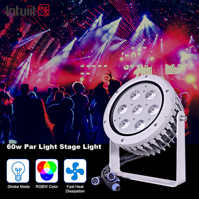 Outdoor Ip65 Dmx 60w Rgbw Led Landscape Spot Lights Untuk Taman