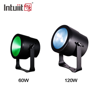 200W RGBW Penonton Surface Stage Cob LED Par Light DMX512 untuk DJ Concert Event Theatre Wedding Lighting