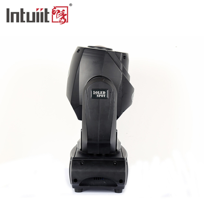 LED 50w Gobo Pindah Kepala Spot Lampu Lampu panggung untuk Klub DJ Lampu panggung Partai Disco Acara Pernikahan
