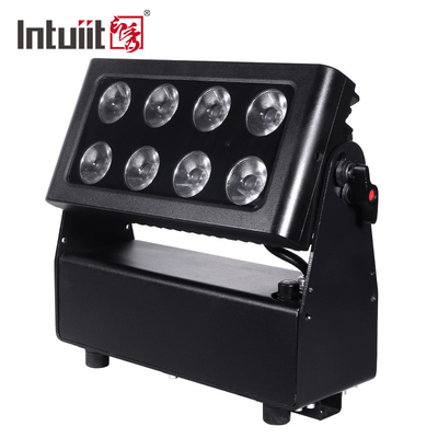 IP65 Waterproof Wall Wash Building Light 8*15W RGBW 4in1 dipimpin lampu warna kota luar ruangan