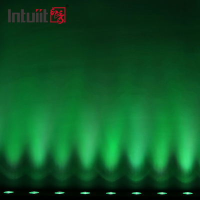 12x2W RGBW LED Lampu panggung 4in1 Suara diaktifkan Dikendalikan DJ Lampu Bar Gereja Pencahayaan Pernikahan led wall washer
