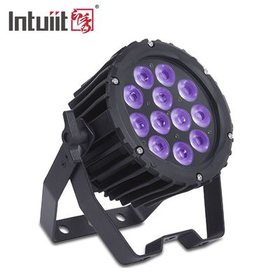 Lampu cuci mini DMX 12X3W rgbw lampu disko led par bisa lampu panggung untuk pesta disko dj