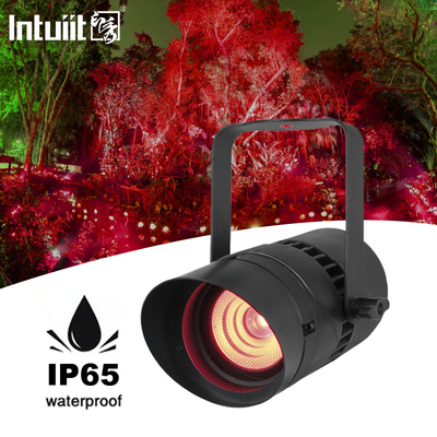 Spotlight 15W DMX512 RGBW Sinar sempit arah Landscape Lampu Taman Luar Ruangan