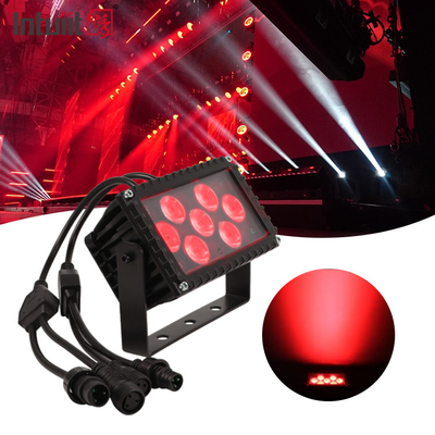 7x3W LED Outdoor Die-Casting Aluminium Arsitektur Proyeksi Floodlight Lampu Facade